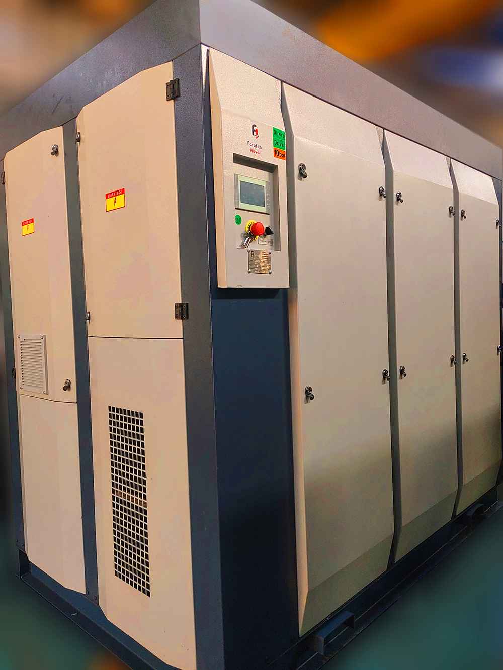 کمپرسور باد اسکرو 110 کیلووات ( 15000 لیتری )